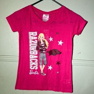 Razorback Barbie Medium Tee